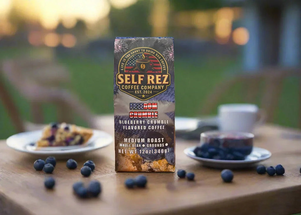 Freedom Crumble - Blueberry Flavored Coffee