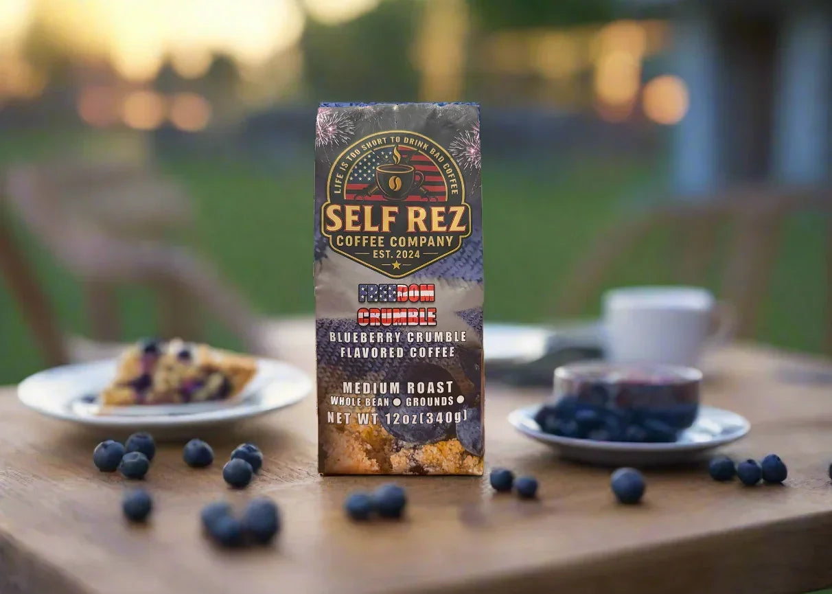 Freedom Crumble - Blueberry Flavored Coffee