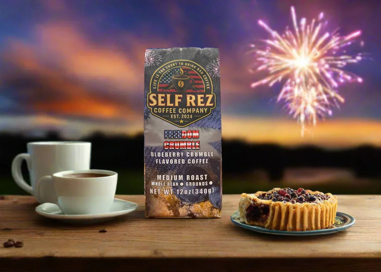 Freedom Crumble - Blueberry Flavored Coffee